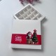 16 Bölmeli Bonbon Çikolata Kutusu-Yılbaşı Şeritli Noel Baba 16 Bölmeli Bonbon Çikolata Kutusu-Yılbaşı Şeritli Noel Baba