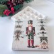 16 Bölmeli Simli Bonbon Çikolata Kutusu-(Kurşun Asker-Noel Baba)