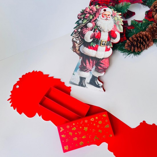 Tasarım Kutu-Noel Baba Simli (Sert Sıvama Kutu) Tasarım Kutu-Noel Baba Simli (Sert Sıvama Kutu)