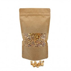 Kraft Pencereli Doypack (11x18 cm)