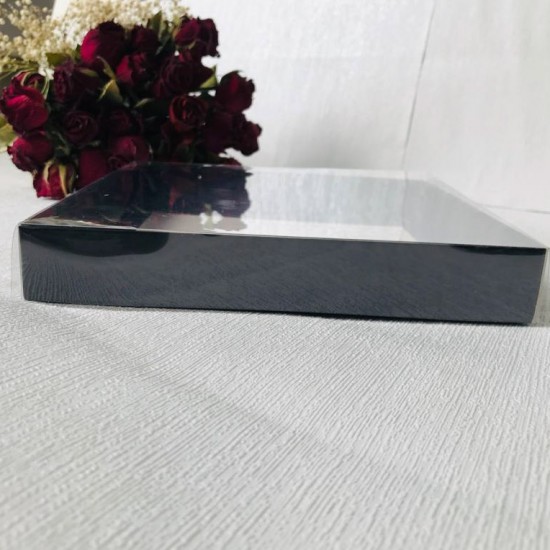 20x20x3 Asetat Kapaklı Karton Kutu