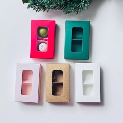 2 Bölmeli Bonbon Çikolata Kutusu