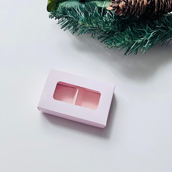 2 Bölmeli Bonbon Çikolata Kutusu