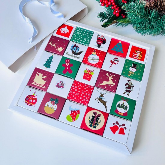 24 Gün Çikolata-Bonbon Kutusu (24 Days-Advent Takvimi) 24 Gün Çikolata-Bonbon Kutusu (24 Days-Advent Takvimi)