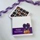 16 Bölmeli Karton Çikolata Kutusu-Halloween Temalı