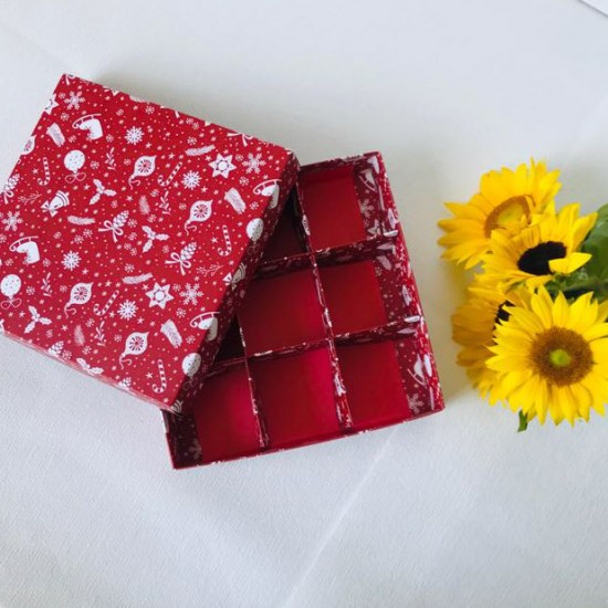 20x20x5 Karton Kutu (9 Bölmeli) 20x20x5 Karton Kutu (9 Bölmeli)