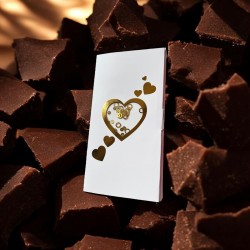 Tablet Çikolata Kutusu Gold Yaldız Love Tablet Çikolata Kutusu Gold Yaldız Love