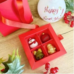 4 Bölmeli Bonbon Çikolata Kutusu Çanta Model