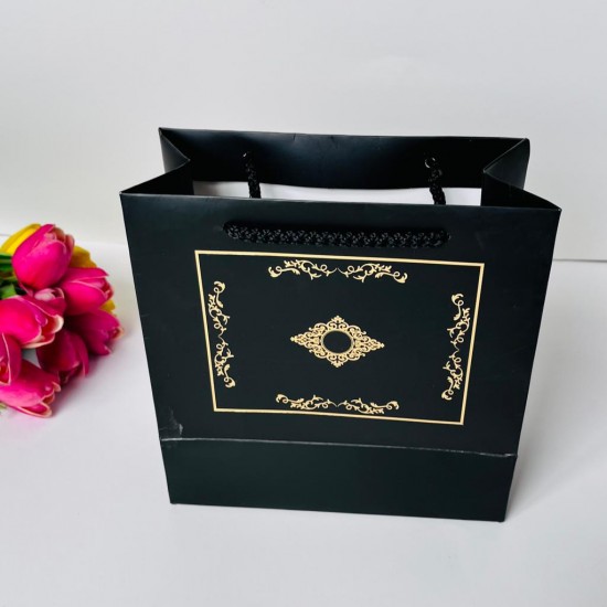 Karton Çanta Siyah (Desen 1) Karton Çanta Siyah (Desen 1)