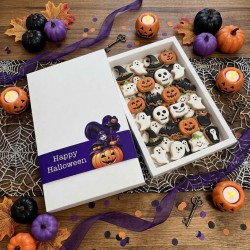 Halloween Temalı Karton Kutusu 18x30x2,5 cm