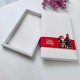 Yılbaşı Temalı Karton Kutu 18x30x2,5 cm-Noel Baba Yılbaşı Temalı Karton Kutu 18x30x2,5 cm-Noel Baba