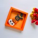 21x21x4 Pencereli Karton Kutu-Halloween