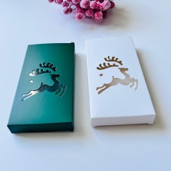 Tablet Çikolata Kutusu Yılbaşı-Geyik Tasarım