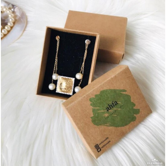 Takı Kutusu Süngerli Logo Baskılı