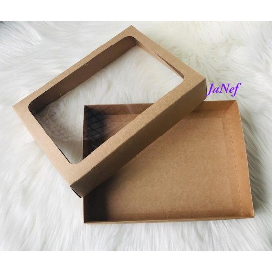 18x30x4 Pencereli Karton Kutu 