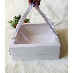 25x25x10 Pencereli Taşıma Kutusu 