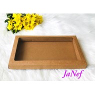 18x30x2,5 Pencereli Karton Kutu 