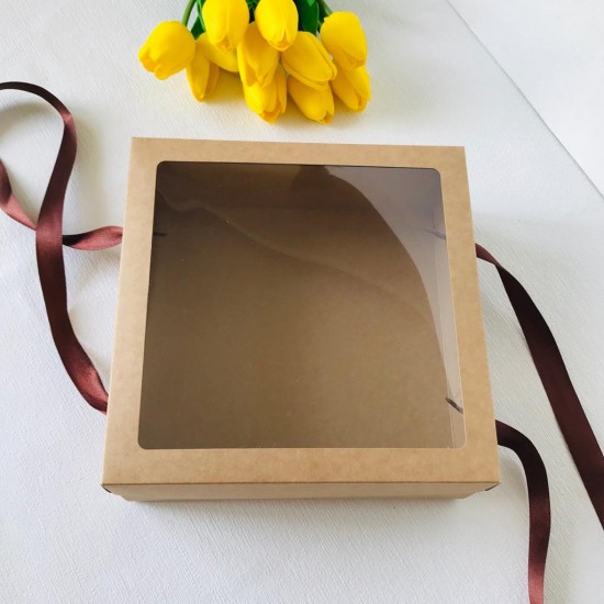 21x21x8 Pencereli Taşıma Kutusu