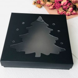 18x18x4 Çam Ağacı Tasarım Kutu 18x18x4 Çam Ağacı Tasarım Kutu