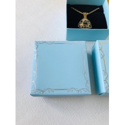 Takı Kutusu Süngerli 8x8x3 Mavi-Desen 3 Takı Kutusu Süngerli 8x8x3 Mavi-Desen 3