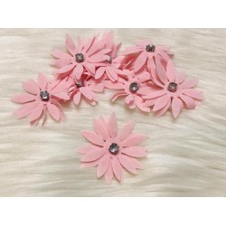 Şifon Taşlı Çiçek 