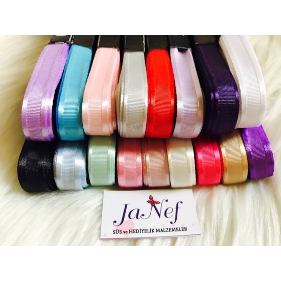 Grogren Saten Şeritli Kurdele 10 mm
