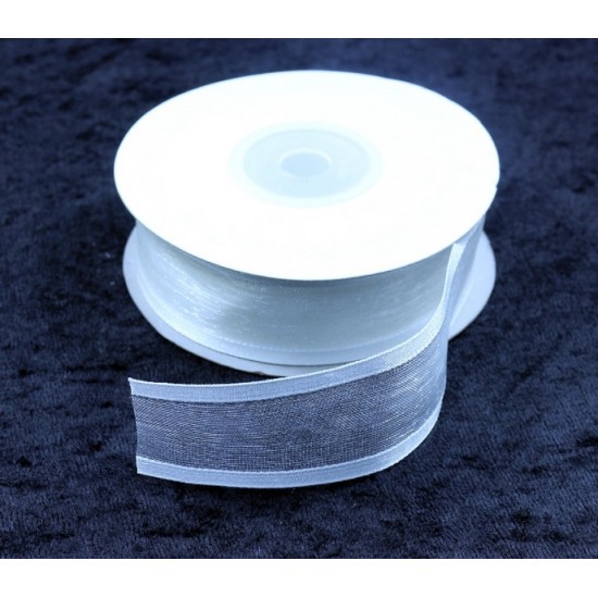 Kurdele Saten Şeritli Organze 