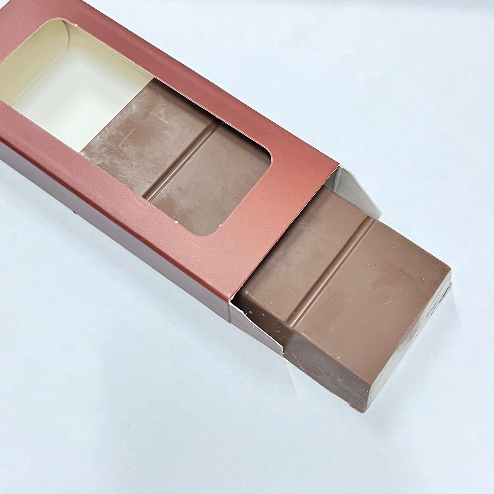 100 Adet Mini Dubai Çikolata Kutusu (5,5x12x2 cm) — galeri görseli