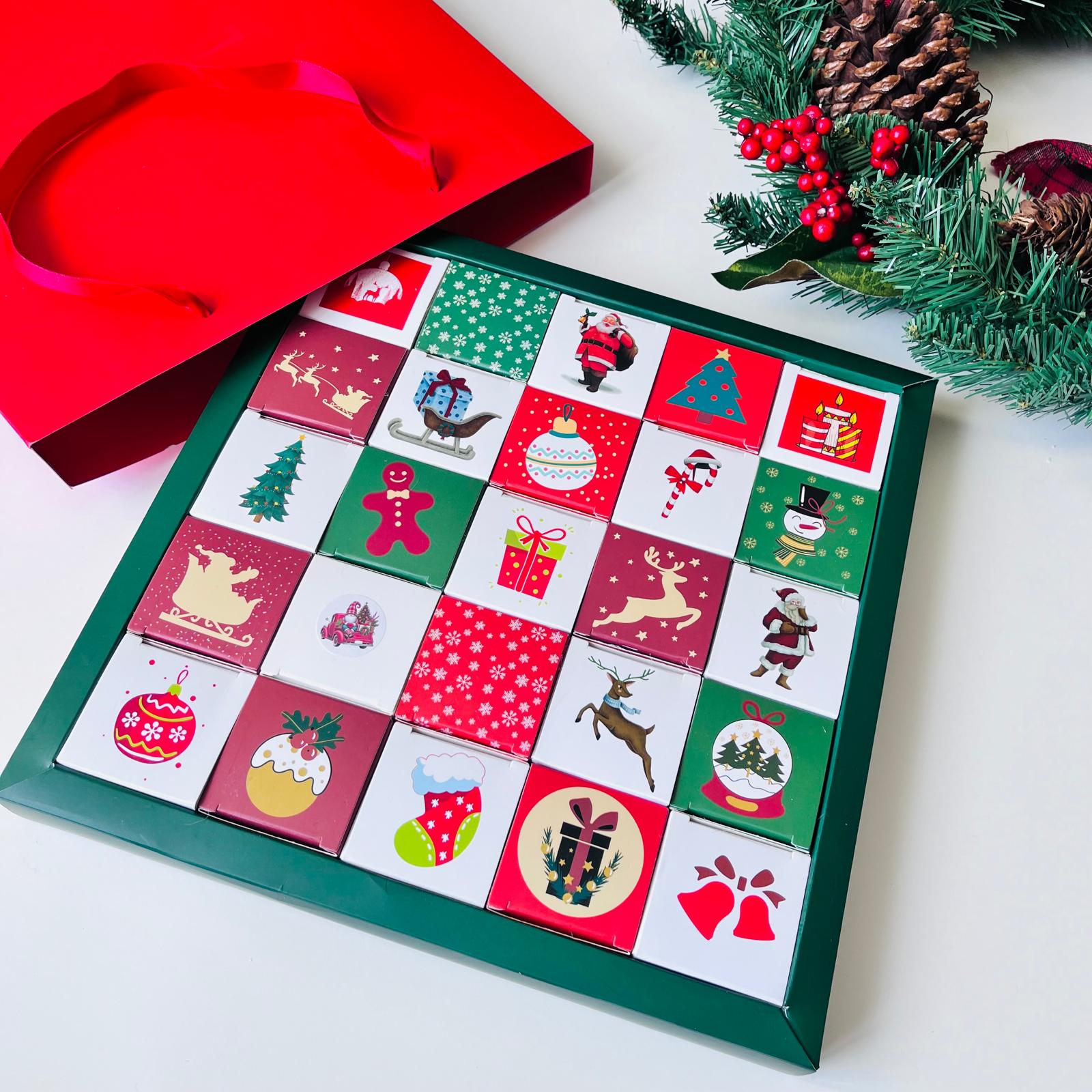 24 Gün Çikolata-Bonbon Kutusu (24 Days-Advent Takvimi) — galeri görseli
