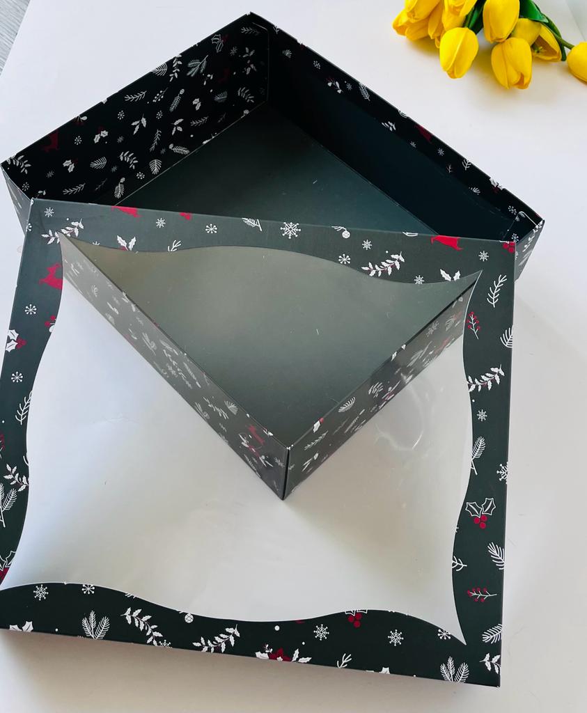 25x30x9 Pencereli Karton Kutu — galeri görseli