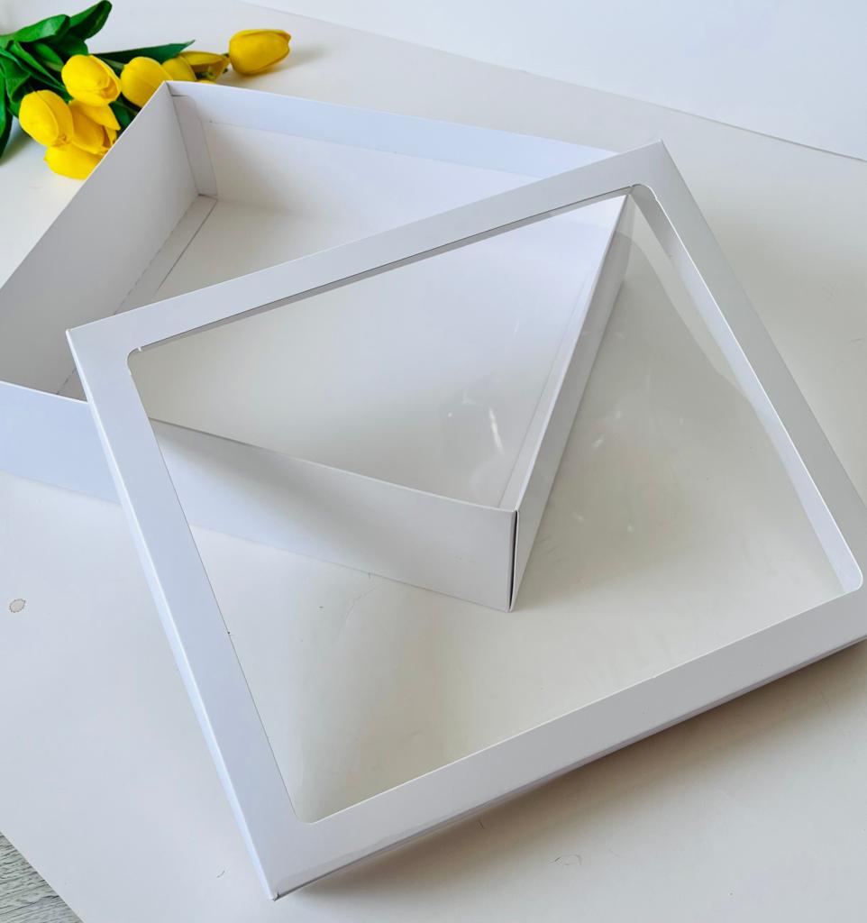 25x30x9 Pencereli Karton Kutu — galeri görseli