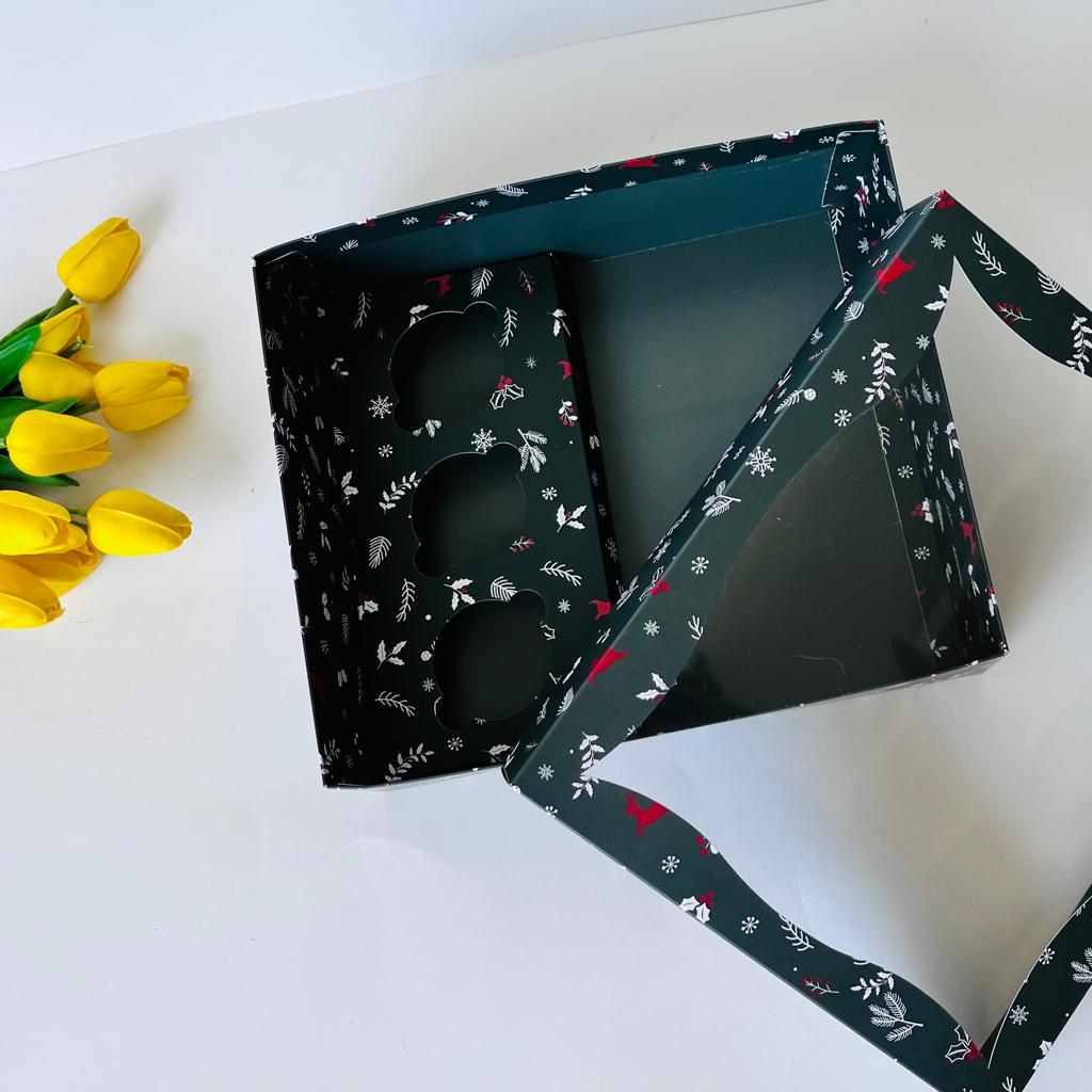 25x30x9 Pencereli Kutu-Cupcake,Pinyata Kutusu — galeri görseli