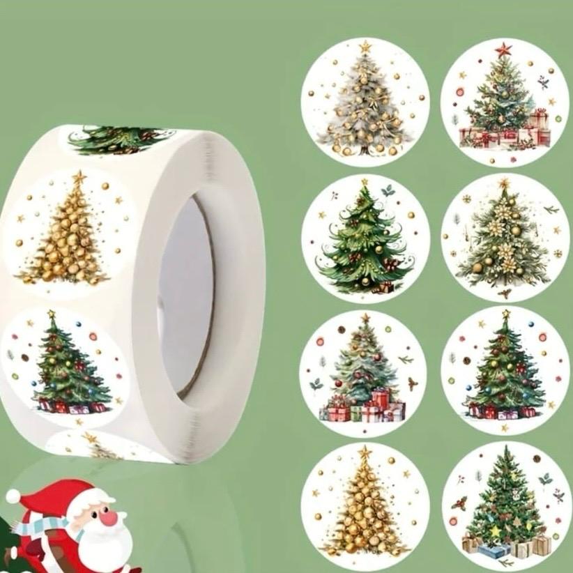 Sticker Yapışkanlı,Çam AğacıKarışık Desen — ürün görseli
