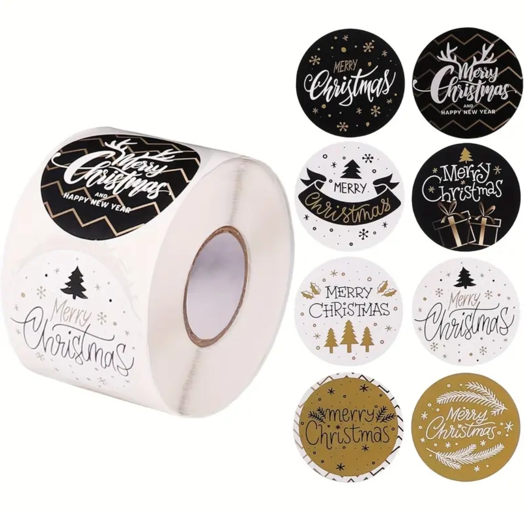 Sticker Yapışkanlı,Merry Chirstmas — ürün görseli
