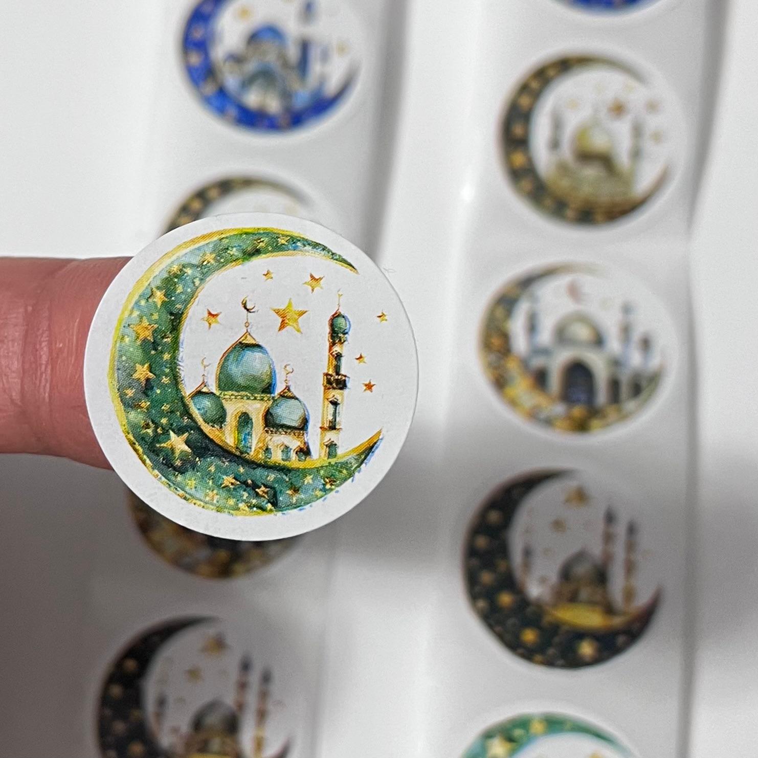 Sticker Yapışkanlı,Ramazan Temalı Karışık Desen — ürün görseli